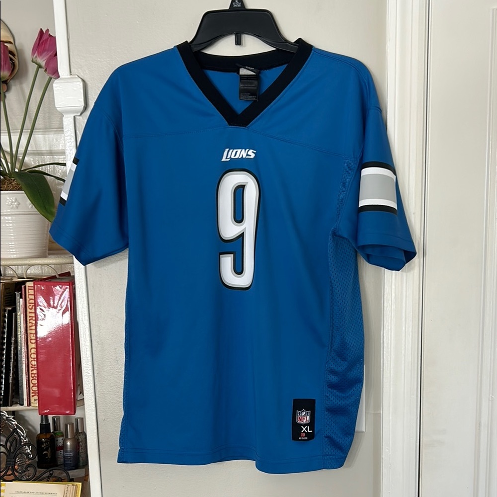 Reebok NFL jersey youth Matthew Stafford Detroit Lions XL 18-20
